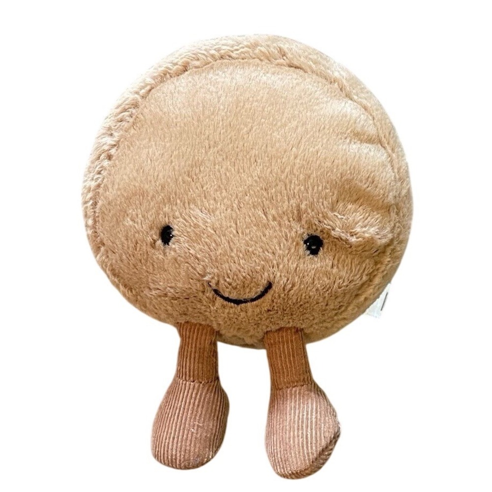 Jellycat Amuseables Mona‎ Macaron Chocolate Food Small Brown